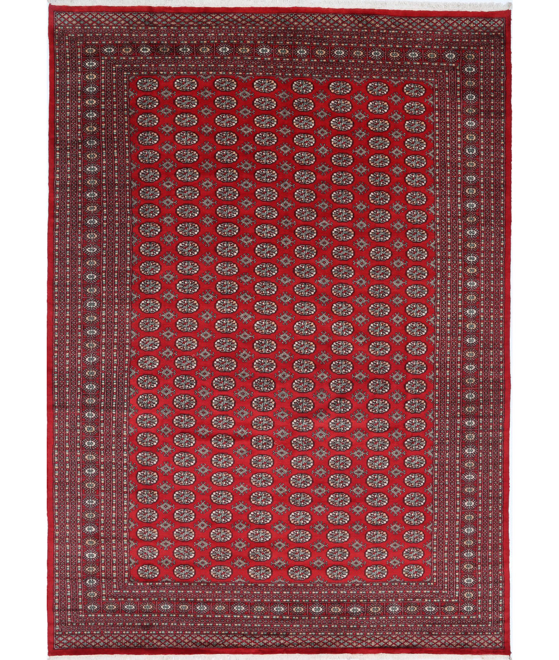 Bokhara 10'2'' X 14'0'' Hand-Knotted Wool Rug 10'2'' x 14'0'' (305 X 420) / Red / N/A