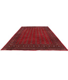 Bokhara 9'11'' X 13'5'' Hand-Knotted Wool Rug 9'11'' x 13'5'' (298 X 403) / Red / N/A