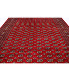 Bokhara 9'11'' X 13'5'' Hand-Knotted Wool Rug 9'11'' x 13'5'' (298 X 403) / Red / N/A