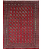 Bokhara 9'11'' X 13'5'' Hand-Knotted Wool Rug 9'11'' x 13'5'' (298 X 403) / Red / N/A