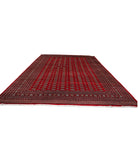 Bokhara 12'3'' X 17'6'' Hand-Knotted Wool Rug 12'3'' x 17'6'' (368 X 525) / Red / N/A