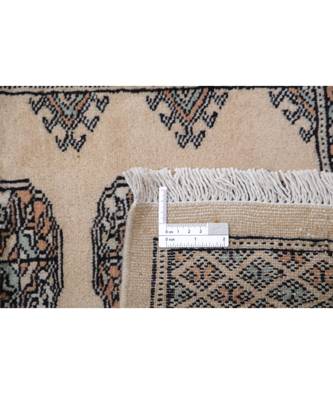 Bokhara 2'6'' X 18'10'' Hand-Knotted Wool Rug 2'6'' x 18'10'' (75 X 565) / Beige / N/A