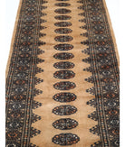 Bokhara 2'6'' X 15'4'' Hand-Knotted Wool Rug 2'6'' x 15'4'' (75 X 460) / Beige / N/A