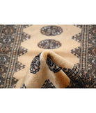 Bokhara 2'6'' X 15'4'' Hand-Knotted Wool Rug 2'6'' x 15'4'' (75 X 460) / Beige / N/A