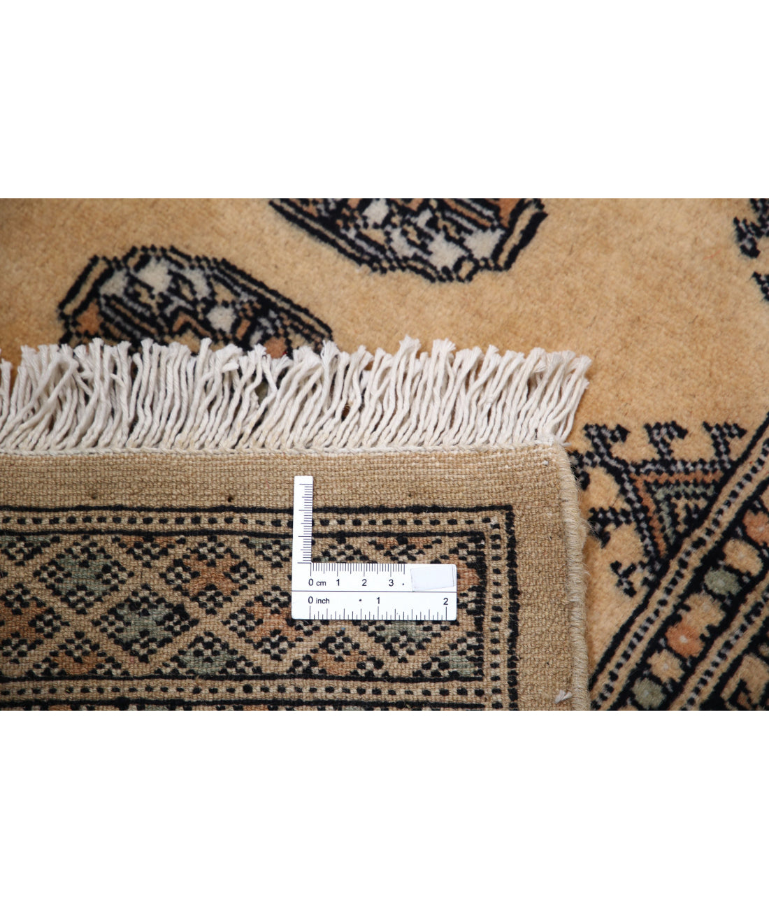 Bokhara 2'6'' X 15'4'' Hand-Knotted Wool Rug 2'6'' x 15'4'' (75 X 460) / Beige / N/A