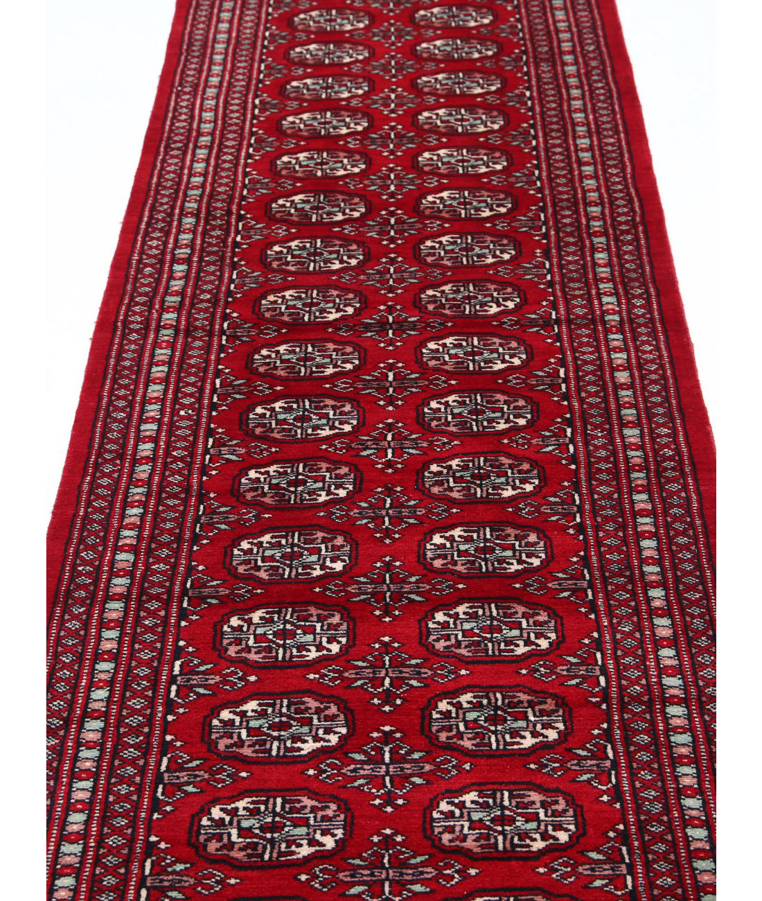 Bokhara 2'7'' X 16'5'' Hand-Knotted Wool Rug 2'7'' x 16'5'' (78 X 493) / Red / N/A