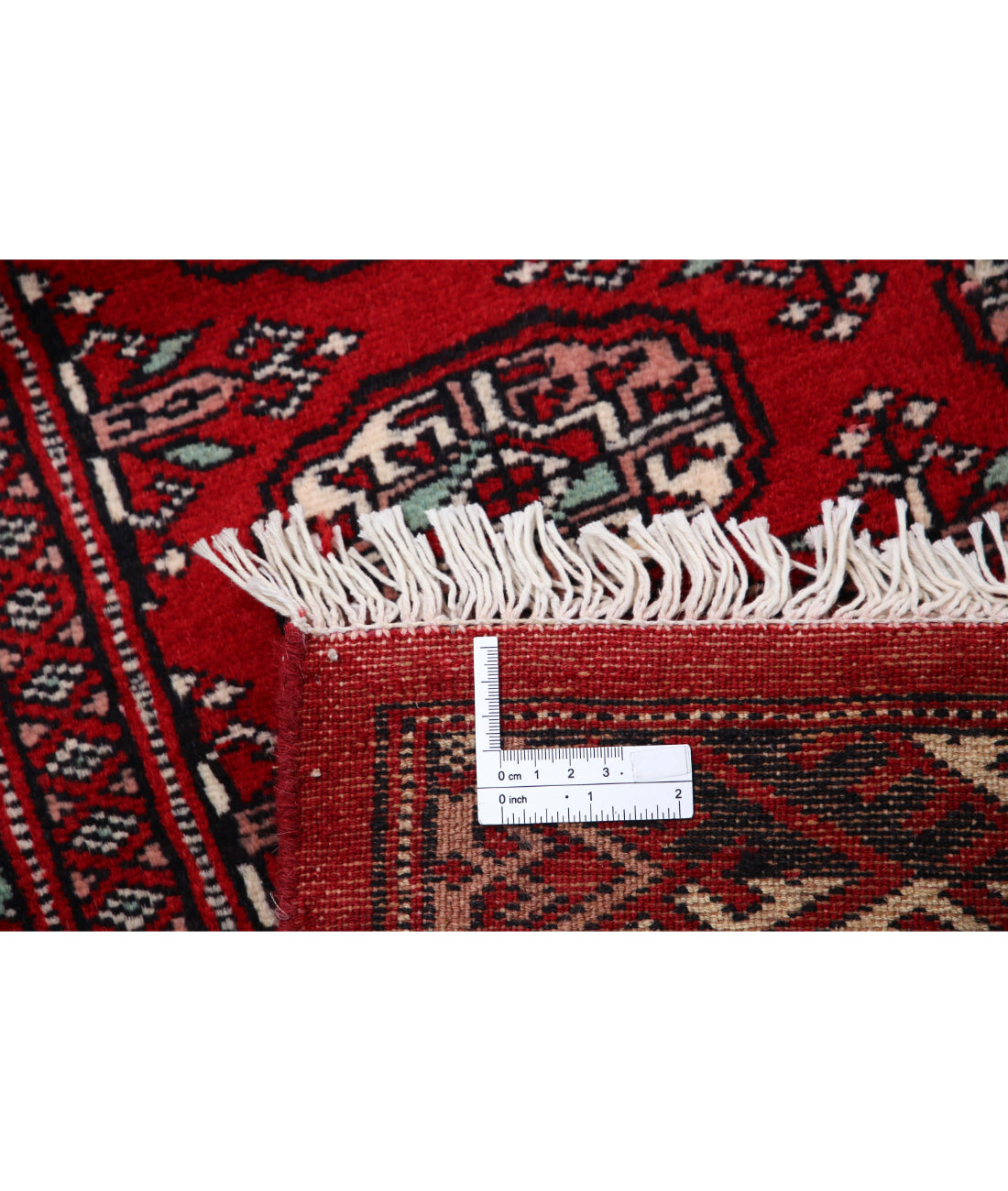 Bokhara 2'7'' X 16'5'' Hand-Knotted Wool Rug 2'7'' x 16'5'' (78 X 493) / Red / N/A