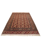 Bokhara 6'3'' X 8'6'' Hand-Knotted Wool Rug 6'3'' x 8'6'' (188 X 255) / Beige / Blue