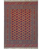 Bokhara 6'3'' X 8'6'' Hand-Knotted Wool Rug 6'3'' x 8'6'' (188 X 255) / Beige / Blue