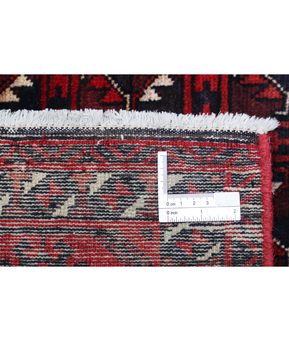 Bokhara 4'7'' X 7'7'' Hand-Knotted Wool Rug 4'7'' x 7'7'' (138 X 228) / Red / Blue