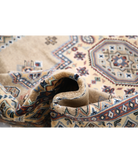 Bokhara 4'6'' X 6'9'' Hand-Knotted Wool-Silk Rug 4'6'' x 6'9'' (135 X 203) / Brown / Ivory