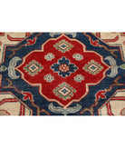 Kazak 8'3'' X 10'1'' Hand-Knotted Wool Rug 8'3'' x 10'1'' (248 X 303) / Red / Ivory