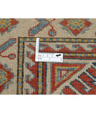 Kazak 2'9'' X 8'5'' Hand-Knotted Wool Rug 2'9'' x 8'5'' (83 X 253) / Red / Ivory