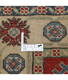 Kazak 2'9'' X 9'7'' Hand-Knotted Wool Rug 2'9'' x 9'7'' (83 X 288) / Red / Ivory