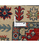 Kazak 2'7'' X 9'8'' Hand-Knotted Wool Rug 2'7'' x 9'8'' (78 X 290) / Red / Ivory