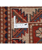 Kazak 2'0'' X 2'11'' Hand-Knotted Wool Rug 2'0'' x 2'11'' (60 X 88) / Red / Ivory