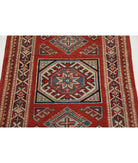 Kazak 2'1'' X 3'0'' Hand-Knotted Wool Rug 2'1'' x 3'0'' (63 X 90) / Red / Ivory