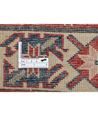 Kazak 6'6'' X 9'4'' Hand-Knotted Wool Rug 6'6'' x 9'4'' (195 X 280) / Red / Ivory