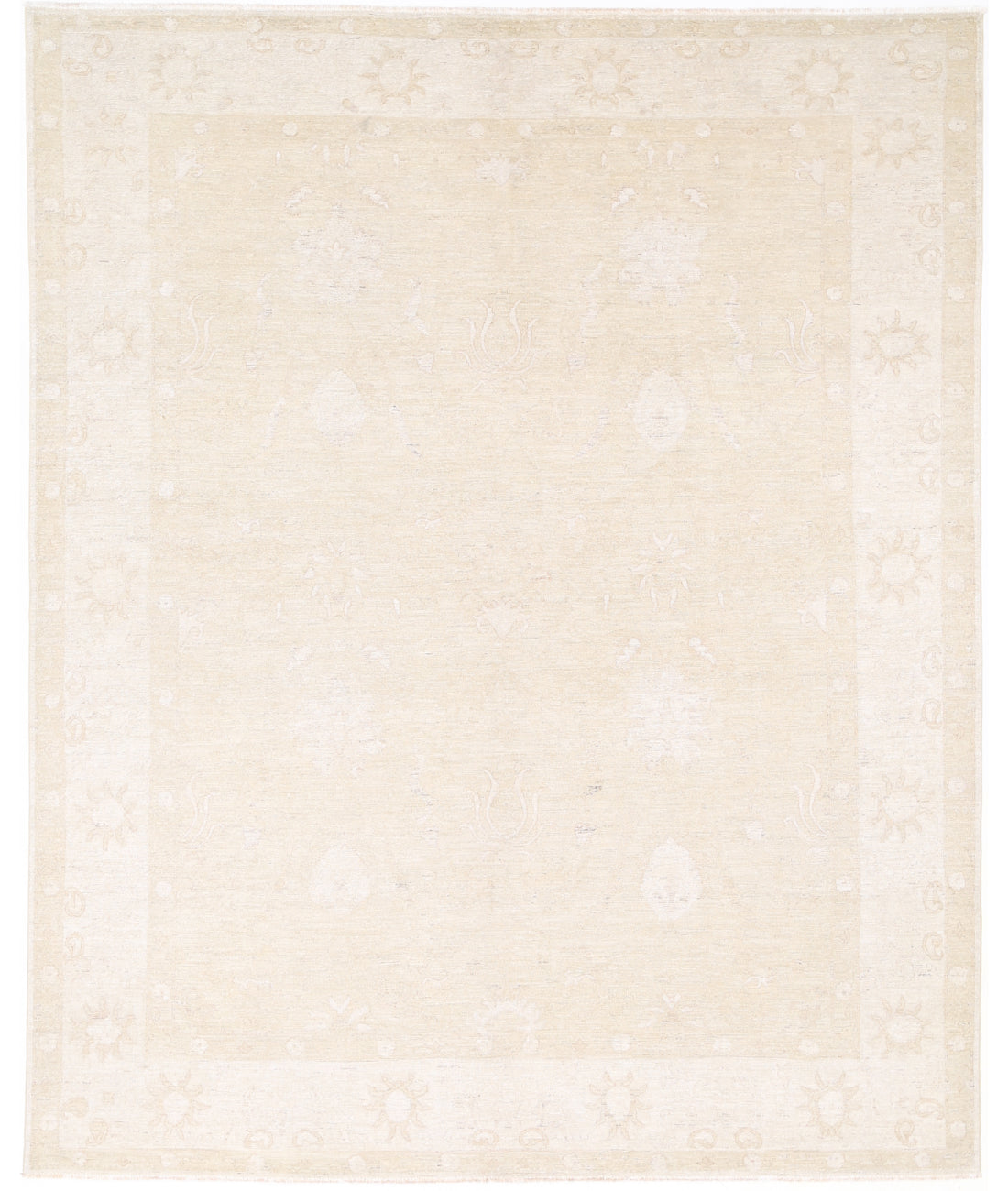 Serenity 8' 0" X 9' 10" Hand-Knotted Wool Rug 8' 0" X 9' 10" (244 X 300) / Beige / Ivory