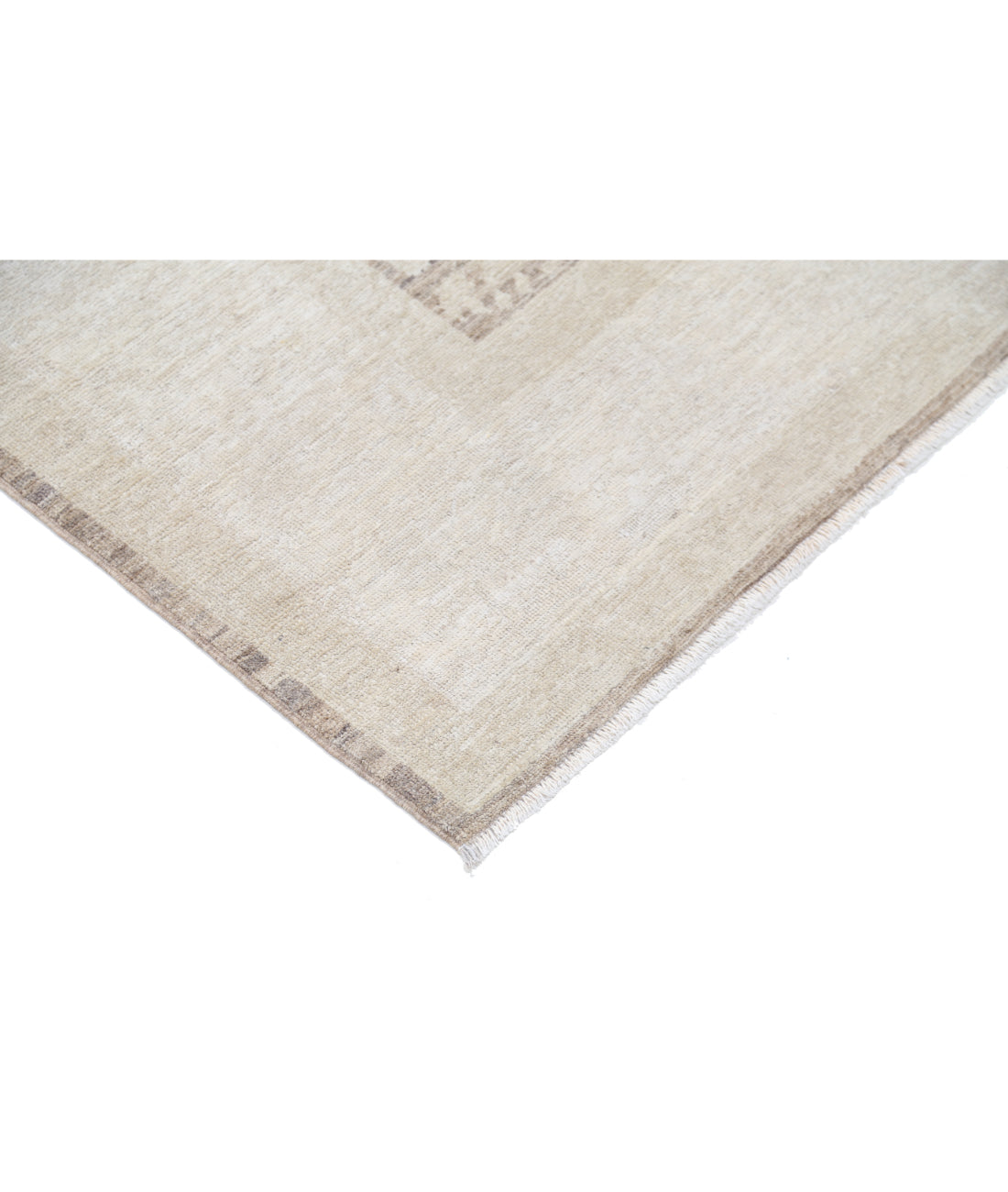 Serenity 6' 0" X 8' 3" Hand-Knotted Wool Rug 6' 0" X 8' 3" (183 X 251) / Brown / Ivory