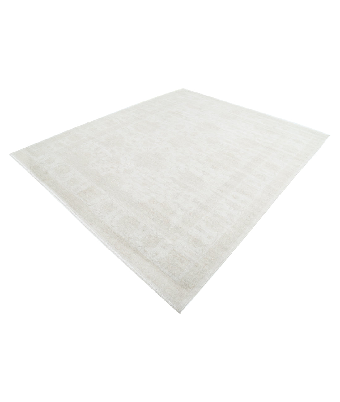 Serenity 8' 3" X 9' 7" Hand-Knotted Wool Rug 8' 3" X 9' 7" (251 X 292) / Ivory / Ivory