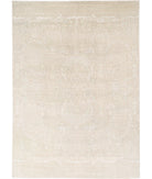 Serenity 9' 9" X 13' 8" Hand-Knotted Wool Rug 9' 9" X 13' 8" (297 X 417) / Taupe / Ivory