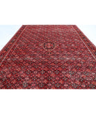 Hamadan 11'1'' X 14'10'' Hand-Knotted Wool Rug 11'1'' x 14'10'' (333 X 445) / Red / Black