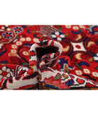 Hamadan 4'9'' X 7'8'' Hand-Knotted Wool Rug 4'9'' x 7'8'' (143 X 230) / Red / Black