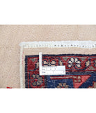 Hamadan 4'9'' X 8'11'' Hand-Knotted Wool Rug 4'9'' x 8'11'' (143 X 268) / Ivory / Blue