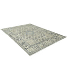 Vintage 6'10'' X 9'8'' Hand-Knotted Wool Rug 6'10'' x 9'8'' (205 X 290) / Beige / Grey