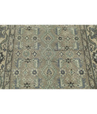 Vintage 3'8'' X 13'10'' Hand-Knotted Wool Rug 3'8'' x 13'10'' (110 X 415) / Taupe / Ivory