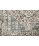 Vintage 4'10'' X 9'9'' Hand-Knotted Wool Rug 4'10'' x 9'9'' (145 X 293) / Ivory / Grey