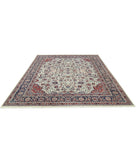 Heritage 8' 1" X 9' 11" Hand-Knotted Wool Rug 8' 1" X 9' 11" (246 X 302) / Ivory / Blue