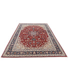 Heritage 6' 6" X 9' 10" Hand-Knotted Wool Rug 6' 6" X 9' 10" (198 X 300) / Red / Blue