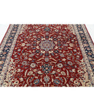 Heritage 6' 6" X 9' 10" Hand-Knotted Wool Rug 6' 6" X 9' 10" (198 X 300) / Red / Blue