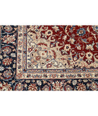 Heritage 6' 6" X 9' 10" Hand-Knotted Wool Rug 6' 6" X 9' 10" (198 X 300) / Red / Blue