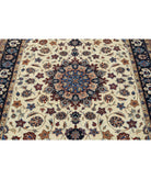 Heritage 4' 11" X 7' 10" Hand-Knotted Wool Rug 4' 11" X 7' 10" (150 X 239) / Ivory / Blue