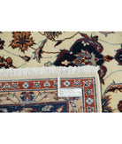 Heritage 4' 11" X 7' 10" Hand-Knotted Wool Rug 4' 11" X 7' 10" (150 X 239) / Ivory / Blue