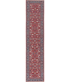 Heritage 2' 6" X 12' 0" Hand-Knotted Wool Rug 2' 6" X 12' 0" (76 X 366) / Red / Ivory