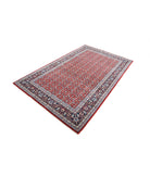 Heritage 4' 11" X 7' 11" Hand-Knotted Wool Rug 4' 11" X 7' 11" (150 X 241) / Red / Blue