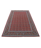 Heritage 4' 11" X 7' 11" Hand-Knotted Wool Rug 4' 11" X 7' 11" (150 X 241) / Red / Blue