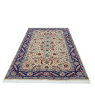 Heritage 5' 0" X 7' 5" Hand-Knotted Wool Rug 5' 0" X 7' 5" (152 X 226) / Ivory / Blue