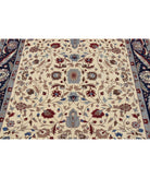 Heritage 5' 0" X 7' 5" Hand-Knotted Wool Rug 5' 0" X 7' 5" (152 X 226) / Ivory / Blue