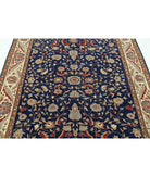 Heritage 5' 0" X 7' 5" Hand-Knotted Wool Rug 5' 0" X 7' 5" (152 X 226) / Blue / Ivory