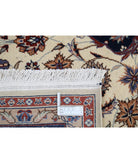 Heritage 4' 11" X 8' 0" Hand-Knotted Wool Rug 4' 11" X 8' 0" (150 X 244) / Ivory / Blue