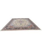 Heritage 11' 11" X 14' 10" Hand-Knotted Wool Rug 11' 11" X 14' 10" (363 X 452) / Ivory / Blue