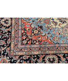 Heritage 11' 11" X 14' 10" Hand-Knotted Wool Rug 11' 11" X 14' 10" (363 X 452) / Ivory / Blue