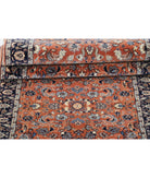 Heritage 2' 9" X 13' 3" Hand-Knotted Wool Rug 2' 9" X 13' 3" (84 X 404) / Rust / Blue