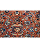 Heritage 2' 9" X 13' 3" Hand-Knotted Wool Rug 2' 9" X 13' 3" (84 X 404) / Rust / Blue