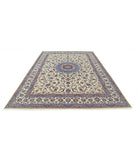 Heritage 8' 1" X 11' 4" Hand-Knotted Wool Rug 8' 1" X 11' 4" (246 X 345) / Ivory / Blue